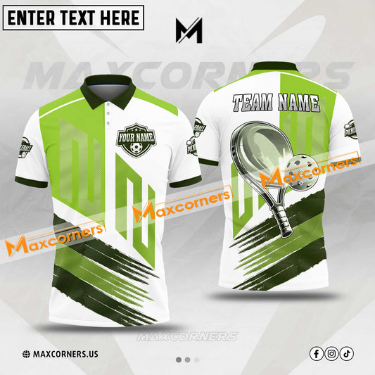 Maxcorners Pickleball Sport Jersey Mutilcolor Options Personalized Name, Team Name 3D Shirt (6 colors)