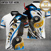 Maxcorners Billiard Classic Yin-Yang 8 & 9 Ball Black & White Multicolor Customized Name, Team Name 3D Shirt