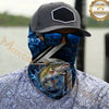Maxcorners Fishing Ocean Wave Power 3D Neck Gaiter (12 Fish Species)