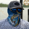 Maxcorners Fishing Dynamic Water Splash 3D Neck Gaiter (13 Fish Species)