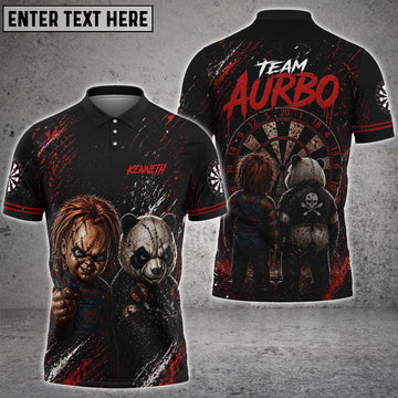 Maxcorners  Personalized Dart Jersey Team Aurbo  Unisex 3D Shirt For Kenneth Aurbo