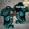 Maxcorners Billiards Tribal 8 Ball Multioptions Personalized Name, Team Name Unisex 3D Shirt