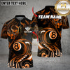 Maxcorners Billiards Tribal 8 Ball Multioptions Personalized Name, Team Name Unisex 3D Shirt