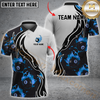 Maxcorners Billiard Inferno 8-Ball Multicolor Options Personalized Name, Team Name 3D Shirt