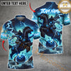 Maxcorners Bowling Thunder Stallion Multicolor Options Personalized Name, Team Name 3D Shirt