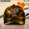 Maxcorners Darts Cartoon Neon Style Multicolor Options Personalized Name, Team Name 3D Cap