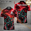 Maxcorners Bowling Wild Bear with Ball And Pins Multicolor Personalized 3D Shirt