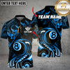 Maxcorners Billiards Tribal 8 Ball Multioptions Personalized Name, Team Name Unisex 3D Shirt