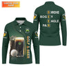 Maxcorners Birdie Bogey Eagle Par Cheers Fckers Golf And Beer St Patrick's Day Green Golf Tops For Men, Golf Shirts For Men