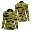Maxcorners Funny Bad Driver Caution Tape Golf Polo Shirt, Golf Shirts For Women, Performance Golf Shirt LM1507