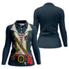Maxcorners Funny Pirate Costume Hawaiian Golf Shirt, Women's Golf Tops, Ladies Golf Shirts LM1507