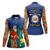 Maxcorners Funny Bearded Golfer With Paisley Pants Golf Polo Shirt, Ladies Golf Shirts, Women’s Golf Apparel LM1507