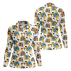 Maxcorners Cool Duck Surf Van Beach Golf Shirt, Women’s Golf Polo, Ladies Golf Tops, Printed Golf Shirt LM1507