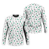 Maxcorners Stick Figure Golf Pose St Patrick's Day Shamrock White Golf Shirt, Polo Shirts For Men, Golf Shirts For Men