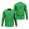 Maxcorners St Patrick's Day Pot Of Gold Leprechaun Hats Irish Flag Golf Tops For Men, Golf Gift For Men, Golf Shirts For Men