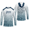 Maxcorners Pro Fishing Shirt for Men, Long Sleeve UPF Performance Fishing Shirt, Bass Angler Shirt