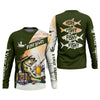 Maxcorners Here Fishy Fishy Funny Fishing Shirt, Fisherman Beer Shirt For Men, Custom Fishing Gift