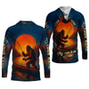 Maxcorners I Can't Work Today My Arm Is In A Cast Fishing UPF Shirts, Funny Fishing Shirt, Fishing Gifts For Men