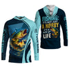 Maxcorners Fishing It's Not Just A Hobby It's A Way Of Life Fishing UPF Shirts, Fishing Gifts For Men