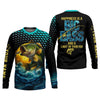 Maxcorners Happiness Is A Big Bass And A Limit Of Panfish Fishing UPF Shirts, Funny Fishing Shirt, Fishing Gifts For Men