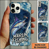Maxcorners Vintage Lure Design Custom Name Fishing Phone Case