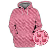 Maxcorners Breast Cancer Golf Shirt For Golfer, In October We Wear Pink Shirt, Pattern Golf Shirt For Golf Players