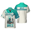 Maxcorners Diving Custom Name 3D Shirt Born To Dive Personalized Gift For Diver Lovers LM2111