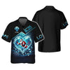 Maxcorners 3D Full Print Santa Claus Scuba Diving Heart Shirts Personalized Name Gift For Diver Lovers LM2111
