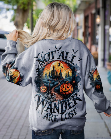 Maxcorners Not All Who Wander Are Lost Halloween All Over Print LM2101