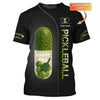 Maxcorners Custom Pickleball Shirt, Happy Pill, Funny Pickle ball T Shirts, Gifts For Pickleball Players LM0509