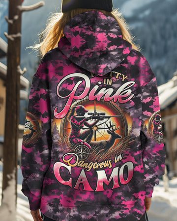 Maxcorners Pretty In Pink Hunting All Over Print LM1601