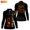 Maxcorners Golf & Beer Polos, Funny Beer Golf Shirt For Men's, Custom Name Golf Shirts For Beer Lovers
