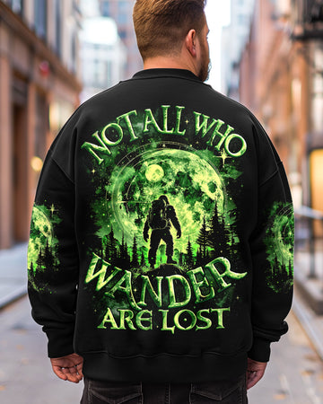 Maxcorners Not All Who Wander Are Lost Bigfoot All Over Print LM1601