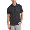 Maxcorners Funny Pattern Golf Shirt, Bigfoot Golf Shirt For Golfer, Bigfoot Santa Golf Shirt For Men