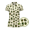 Maxcorners Halloween Golf Shirt For Golfer, Pattern Golf Shirt, Funny Zombie Golf Polo For Men