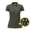 Maxcorners Big Duck Energy Pattern Golf Shirt For Golfer, Duck Golf Shirt, Funny Golf Shirt For Men