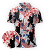 Maxcorners Bigfoot’s Freedom July Golf Polo Shirt