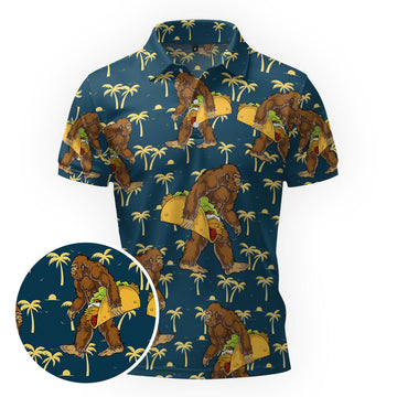 Maxcorners Legendary Late-Night Tacos Golf Polo Shirt