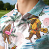 Maxcorners Bigfoot’s Beach Fiesta Golf Polo Shirt