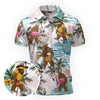 Maxcorners Bigfoot’s Beach Fiesta Golf Polo Shirt