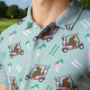 Maxcorners Bigfoots Go Bogey Golf Polo Shirt