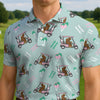 Maxcorners Bigfoots Go Bogey Golf Polo Shirt