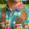Maxcorners Bigfoot’s BBQ Party Golf Polo Shirt