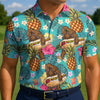 Maxcorners Bigfoot’s BBQ Party Golf Polo Shirt