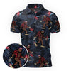 Maxcorners Beer Run Bigfoot Golf Polo Shirt