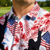 Maxcorners Bigfoot’s Freedom July Golf Polo Shirt