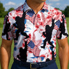 Maxcorners Bigfoot’s Freedom July Golf Polo Shirt