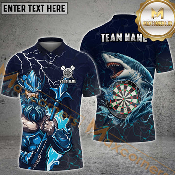 Maxcorners Shank Darts Ball Jersey Personalized Name, Team Name 3D Shirt