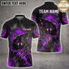 Maxcorners Darts Angry Wolf Claw Marks Blue Flame Multi Options Personalized Name, Team Name Unisex 3D Shirt (4 Colors)