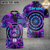 Maxcorners Dart Bunny Cartoon Graffiti Target Personalized Name, Team Name Unisex 3D Shirt (4 Colors)